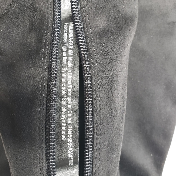 Melrose and Market | Luna Black Microfiber Stiletto Over The Knee Boots Women 6 - Picture 8 of 8